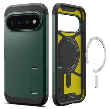 Ovitek Spigen "Tough Armor Mag" za Google Pixel 11 Pro - abyss green