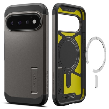 Ovitek Spigen "Tough Armor Mag" za Google Pixel 11 Pro - gunmetal