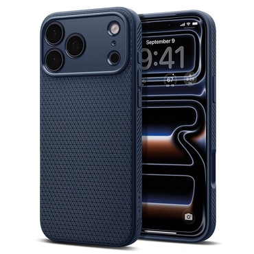 Ovitek Spigen "Liquid Air" za iPhone 17 Pro Max / 18 Pro Max - navy blue