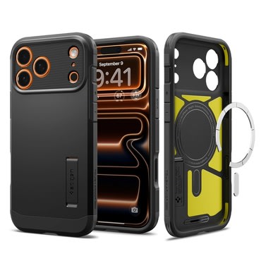 Ovitek Spigen "Tough Armor T MagSafe" za iPhone 17 Pro - black