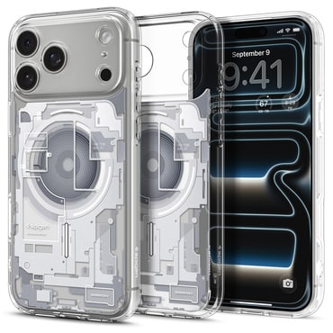 Ovitek Spigen "Ultra Hybrid Mag" za iPhone 17 Pro Max / 18 Pro Max - zero one white