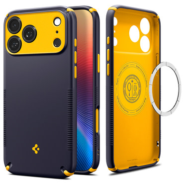 Ovitek Spigen "Caseology Nano Pop Hybrid MagSafe" za iPhone 17 Pro / 18 Pro - blueberry navy