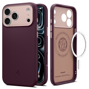 Ovitek Spigen "Nano Pop Mag" za iPhone 17 Pro / 18 Pro - burgundy bean