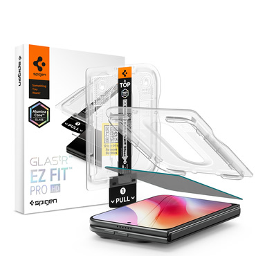 Zaščitno steklo Spigen "Glas.tR EZ-FIT Pro HD (AGL12016)" za iPhone Duo - Privacy