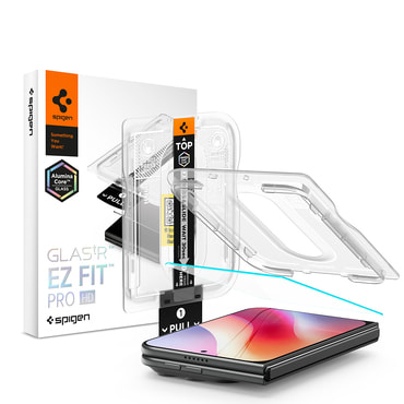 Zaščitno steklo Spigen "Glas.tR EZ-FIT Pro HD (AGL12014)" za iPhone Duo - clear