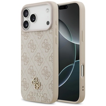 Ovitek Guess "Hardcase 4G Small and Classic MagSafe" za iPhone 17 Pro Max / 18 Pro Max - pink