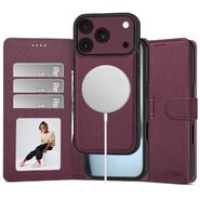 Premium etui Tech-Protect "Wallet MagSafe" za iPhone 17 Pro Max / 18 Pro Max - mulberry