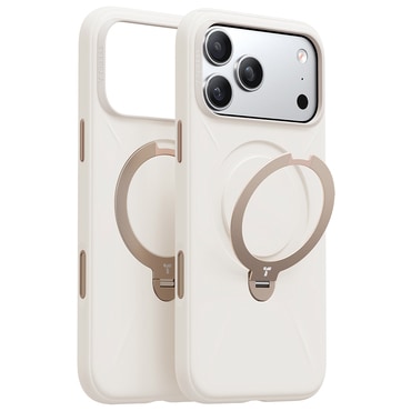 Premium ovitek Torras "QPRO Silicone" za iPhone 17 Pro / 18 Pro - white