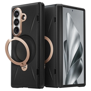 Premium ovitek Torras "QPRO Leather" za Samsung Galaxy Z Fold8 Ultra - black