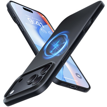 Premium ovitek Torras "OriginFit-Mag" za iPhone 17 Pro Max / 18 Pro Max - black