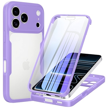 Hibridni Full body ovitek Techsuit "ColorVerse 360" za iPhone 17 Pro / 18 Pro - purple