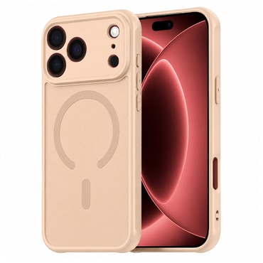 Hibridni ovitek "HaloFrost II MagSafe" za iPhone 17 Pro Max / 18 Pro Max - gold