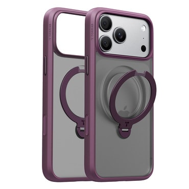 Premium ovitek Torras "Ostand Spin" za iPhone 17 Pro Max / 18 Pro Max - purple