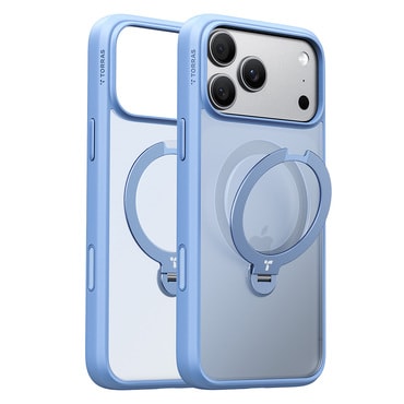 Premium ovitek Torras "Ostand Spin" za iPhone 17 Pro / 18 Pro - blue