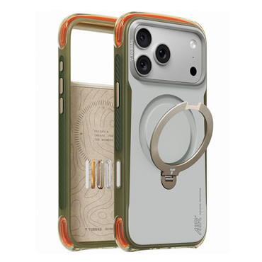 Premium ovitek Torras "Ostand Q3 Air Pro" za iPhone 17 Pro / 18 Pro - white