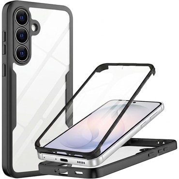Hibridni Full body ovitek Techsuit "ColorVerse 360" za Samsung Galaxy S26 FE - black