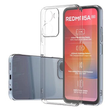 TPU gel ovitek za Xiaomi Redmi Note 17 Pro Max 5G - prozoren