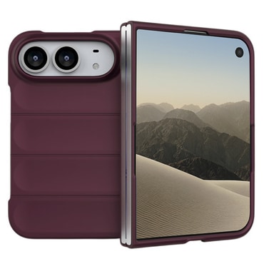 TPU gel ovitek Techsuit "Magic Shield" za iPhone Duo - dark cherry
