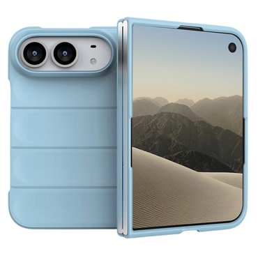 TPU gel ovitek Techsuit "Magic Shield" za iPhone Duo - light blue