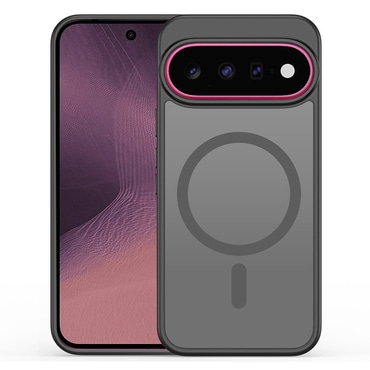 Hibridni ovitek "Yind" z magnetom MagSafe za Google Pixel 9 / 9 Pro / 10 / 10 Pro / 11 / 11 Pro - black