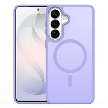 Hibridni ovitek "Yind" z magnetom MagSafe za Samsung Galaxy S26 - light purple