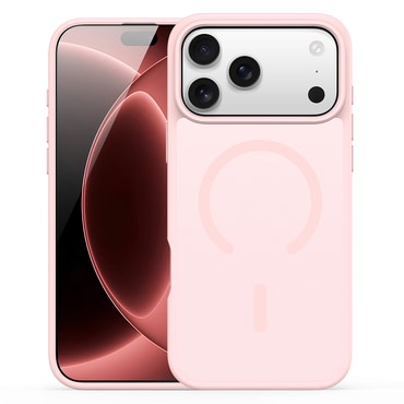 Hibridni ovitek "Yind" z magnetom MagSafe za iPhone 17 Pro Max / 18 Pro Max - light pink