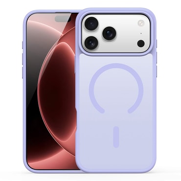 Hibridni ovitek "Yind" z magnetom MagSafe za iPhone 17 Pro / 18 Pro - light purple