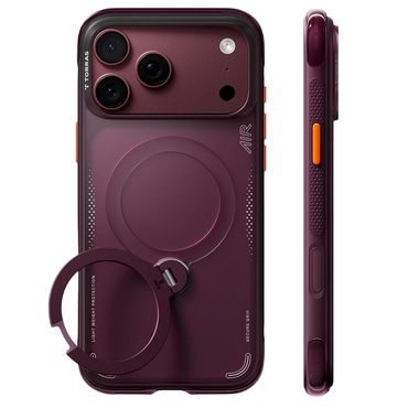 Premium ovitek Torras "Ostand Q3 Air" za iPhone 17 Pro / 18 Pro - cosmic purple