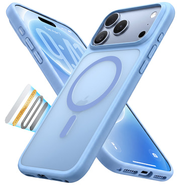 Premium ovitek Torras "Guardian Magnetic" za iPhone 17 Pro Max / 18 Pro Max - blue
