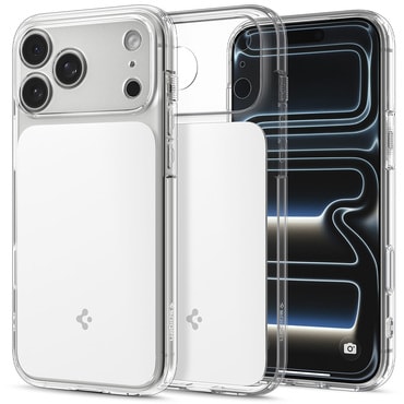 Ovitek Spigen "Ultra Hybrid T MagFit" za iPhone 17 Pro / 18 Pro - glossy white