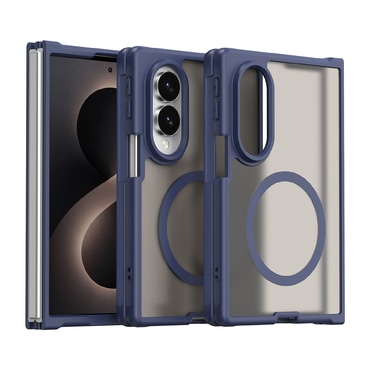 Hibridni ovitek "HaloFrost II MagSafe" za Samsung Galaxy Z Fold8 - navy blue