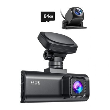 Avto kamera Redtiger "F7N" WiFi 4K Plus 1080p