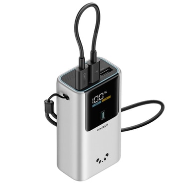 Power bank Cuktech "PB1055" 10000mAh, 55W, z LED prikazovalnikom - gray