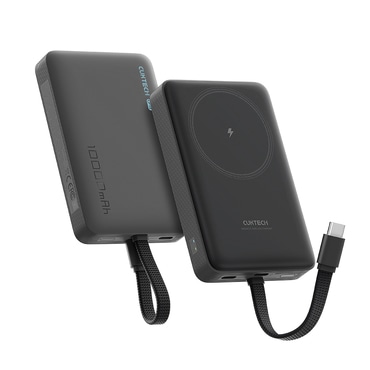 Power bank Cuktech "WPB100L" 10000mAh z MagSafe, 22.5W žično, 7.5W brezžično polnjenje - black