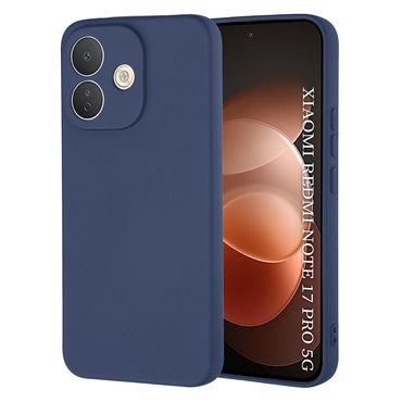 Silikonski ovitek Techsuit SoftFlex za Xiaomi Redmi Note 17 Pro 5G - moder
