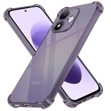 TPU gel ovitek Techsuit "Shockproof" za Xiaomi Redmi Note 17 4G / 5G - smoke black