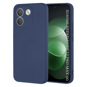 Silikonski ovitek Techsuit SoftFlex za Xiaomi Redmi Note 17 Pro Max - moder