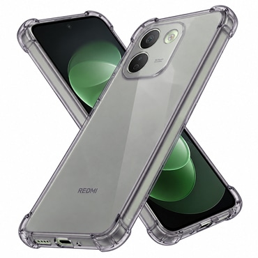 TPU gel ovitek Techsuit "Shockproof" za Xiaomi Redmi Note 17 Pro Max 5G - smoke black