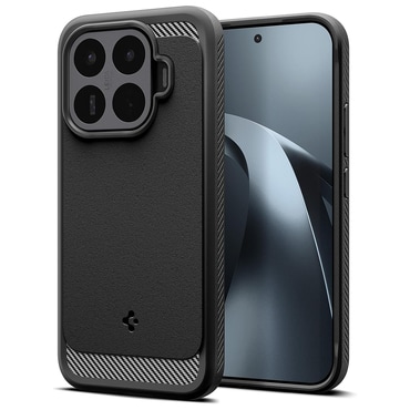 Ovitek Spigen "Rugged Armor" za Xiaomi 17T Pro - black
