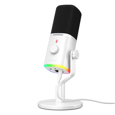 Dinamični mikrofon Maono "PD100X" XLR/USB-C - white