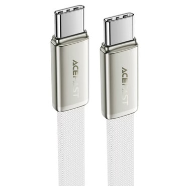 Polnilni in podatkovni 60W USB-C v USB-C kabel Acefast "C24-03" - 1.2m - white