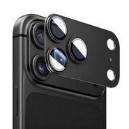 Full body zaščitno steklo za zadnjo kamero za iPhone 18 Pro - črno