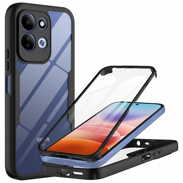 Hibridni Full body ovitek Techsuit "ColorVerse 360" za Xiaomi Redmi 17 4G / 5G - black