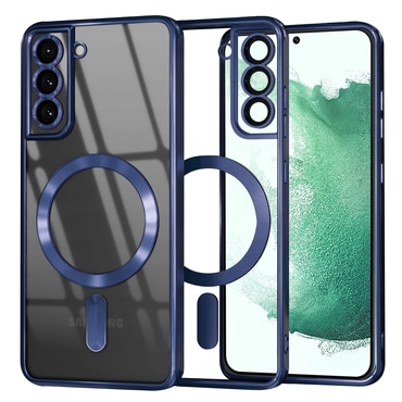 Ovitek Techsuit "Luxury Crystal MagSafe" za Samsung Galaxy S22 Plus - deep blue