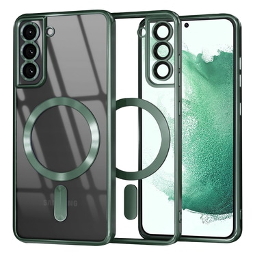 Ovitek Techsuit "Luxury Crystal MagSafe" za Samsung Galaxy S22 Plus - deep green