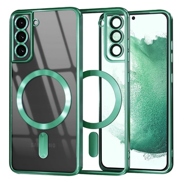 Ovitek Techsuit "Luxury Crystal MagSafe" za Samsung Galaxy S22 Plus - light green