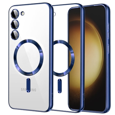 Ovitek Techsuit "Luxury Crystal MagSafe" za Samsung Galaxy S23 Plus - deep blue