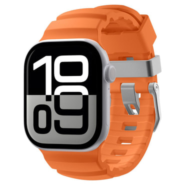 Silikonski pas Spigen "WBS2" za Apple Watch (44 / 45 / 46 / 49mm) - orange