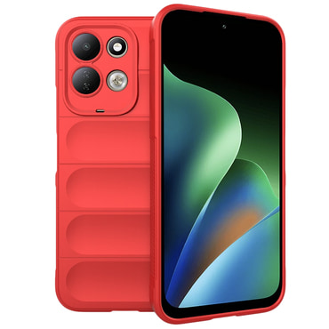 TPU gel ovitek Techsuit "Magic Shield" za Xiaomi Redmi 17 4G / 5G - red