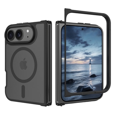 Hibridni ovitek "PureFrost MagSafe" za iPhone Duo - frosted black